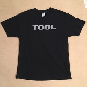 Vintage 1991 Tool Band Music Shirt 3M Black Large
